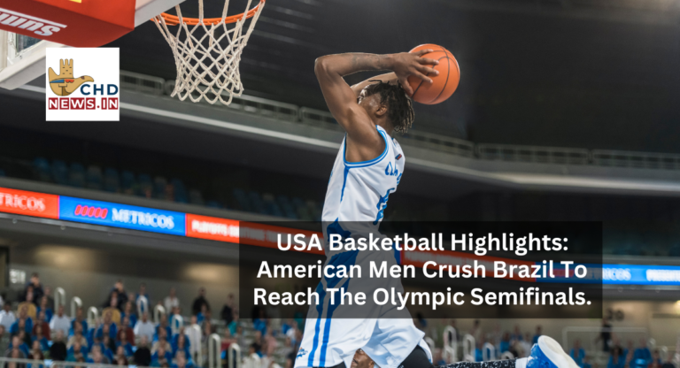 USA Basketball Highlights: American Men Crush Brazil To Reach The Olympic Semifinals.